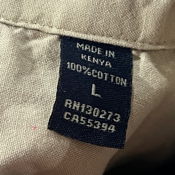 Wrangler Men's Gray Short Sleeve Shirt Mens Button Down Shirt - Picture 5 of 5